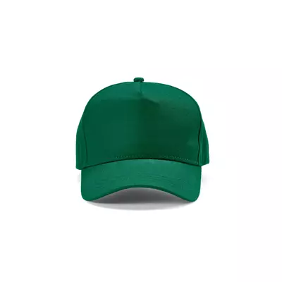 Памучна шапка с козирка 5 панела 280 гр/м²