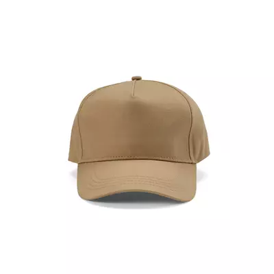 Памучна шапка с козирка 5 панела 280 гр/м²