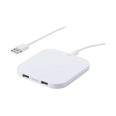 Безжично зарядно 10W с 2 USB порта