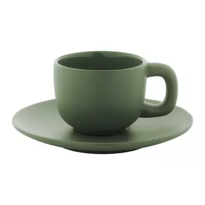 Комплект чаши за еспресо с чинийки