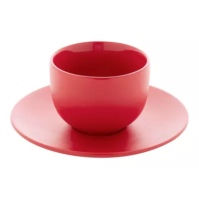 Комплект чаши за капучино с чинийки