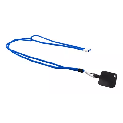 Mobile phone holder lanyard with a carabiner