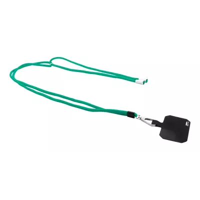 Mobile phone holder lanyard with a carabiner