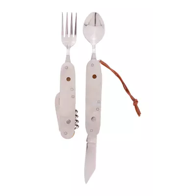 Мултифункционален нож за пътуване с бамбукова дръжка