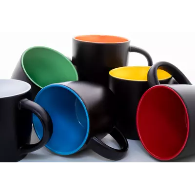 Ceramic mug with а special design for engraving 300 ml