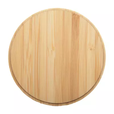 Безжично зарядно от бамбук 15W