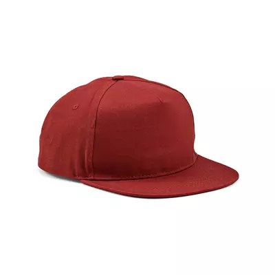 Baseball cap 5 panels with an adjustable snapback closure
