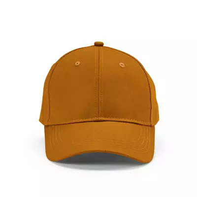 Baseball cap 6 panels with an adjustable metal buckle