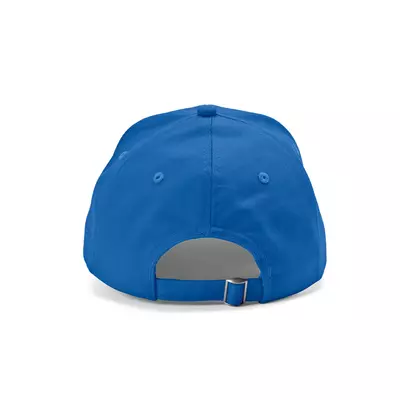 Baseball cap 6 panels with an adjustable metal buckle