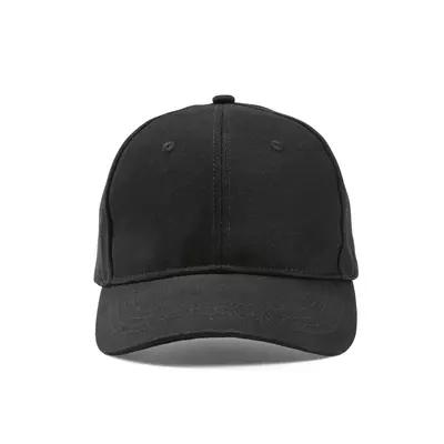 Baseball cap 6 panels with an adjustable metal buckle