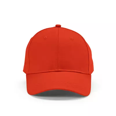 Baseball cap 6 panels with an adjustable metal buckle