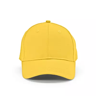 Baseball cap 6 panels with an adjustable metal buckle