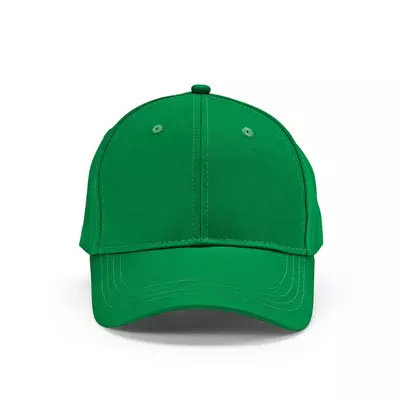 Baseball cap 6 panels with an adjustable metal buckle