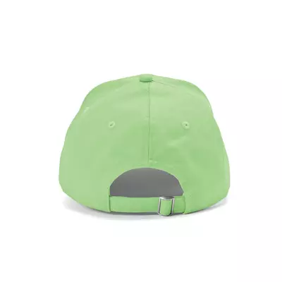 Baseball cap 6 panels with an adjustable metal buckle