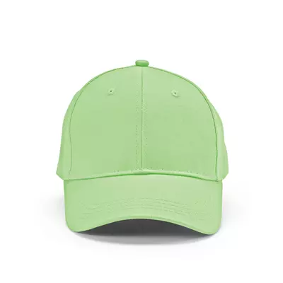 Baseball cap 6 panels with an adjustable metal buckle