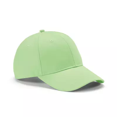Baseball cap 6 panels with an adjustable metal buckle
