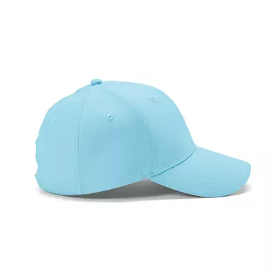 Baseball cap 6 panels with an adjustable metal buckle