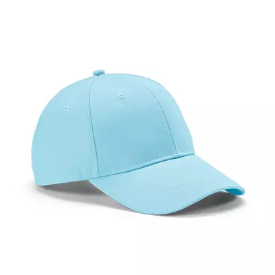 Baseball cap 6 panels with an adjustable metal buckle