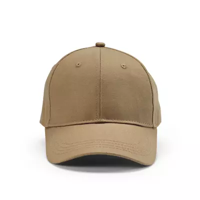 Baseball cap 6 panels with an adjustable metal buckle