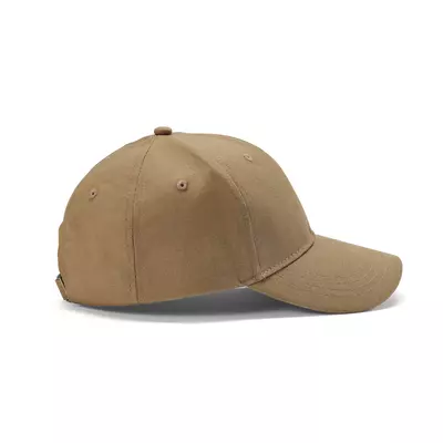 Baseball cap 6 panels with an adjustable metal buckle
