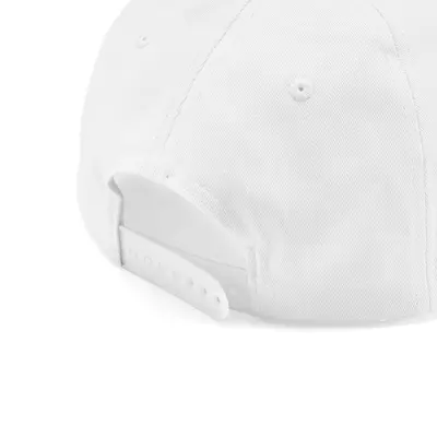 Baseball cap 5 panels with an adjustable snapback closure