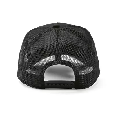 Mesh baseball cap 5 panels with an adjustable snapback closure
