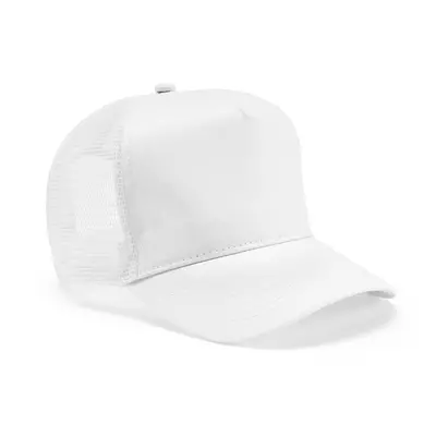 Mesh baseball cap 5 panels with an adjustable snapback closure