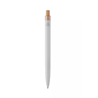 Метална химикалка с бамбуков бутон Bosher