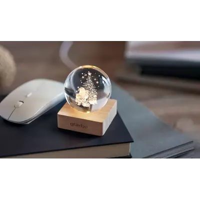 Стъклена коледна украса