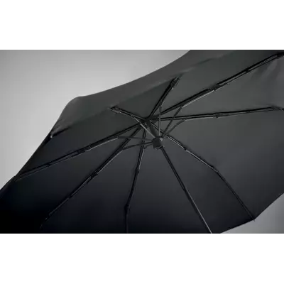 Windproof foldable umbrella set with a bag