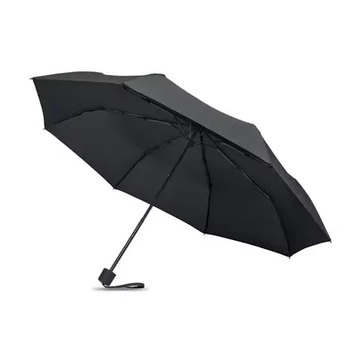 Windproof foldable umbrella set with a bag