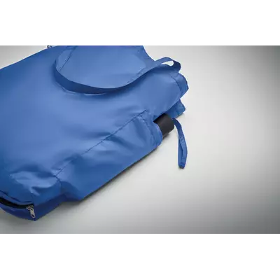 Windproof foldable umbrella set with a bag