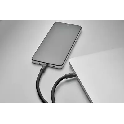 60W cord lanyard charging cable and phone holder