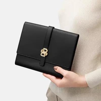 Папка А5 Double B Black & Gold