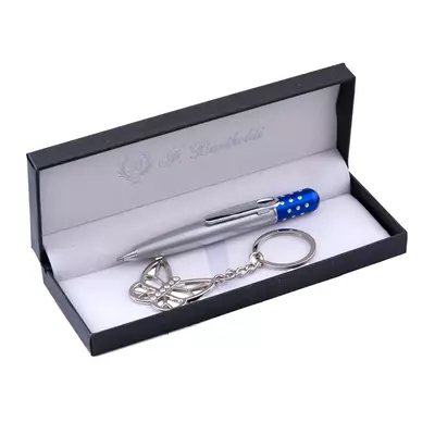 Women's set - metal pen and necklace