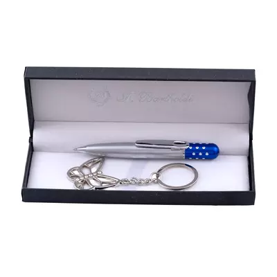 Women's set - metal pen and necklace
