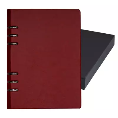 Leather organiser A5 in a box