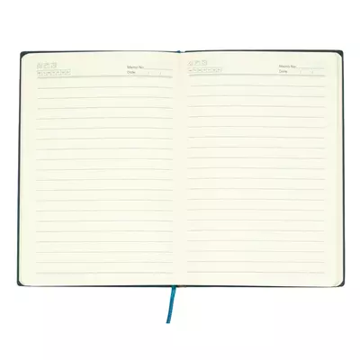 A5 notebook with soft covers is thermal eco leather