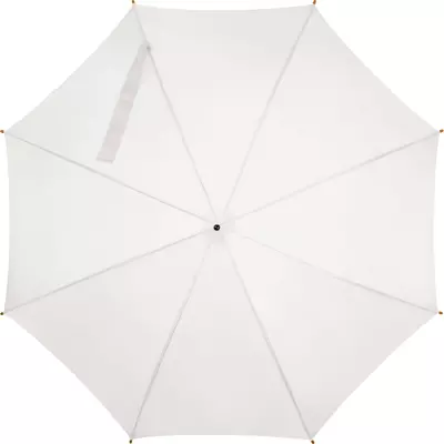 Automatic umbrella with wooden handle