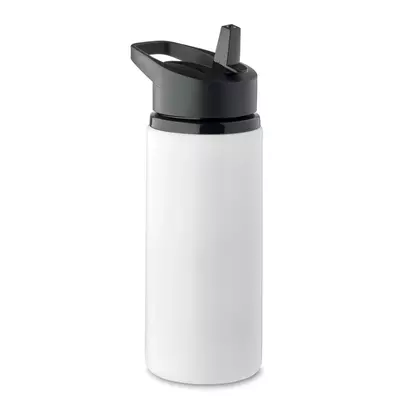 Metal bottle with a straw 500 ml.