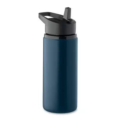 Metal bottle with a straw 500 ml.