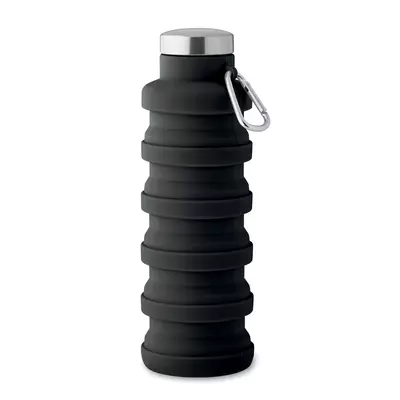Collapsible silicone bottle 500 ml.