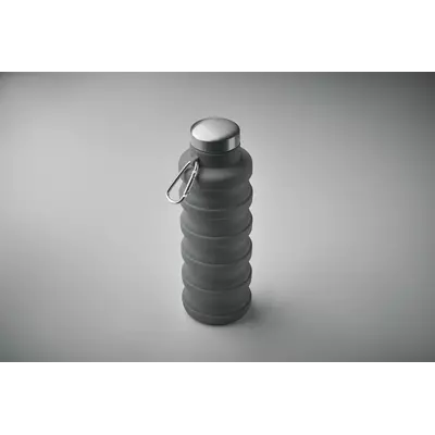 Collapsible silicone bottle 500 ml.
