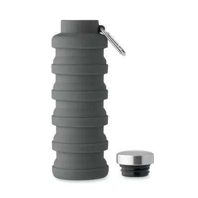 Collapsible silicone bottle 500 ml.