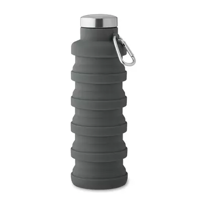Collapsible silicone bottle 500 ml.