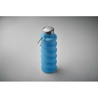 Collapsible silicone bottle 500 ml.
