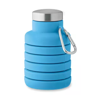 Collapsible silicone bottle 500 ml.