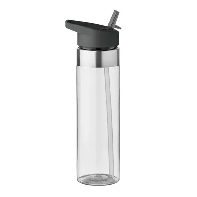 Drinking bottle made of Tritan with a straw 650 ml