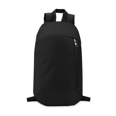Backpack with a front pocket