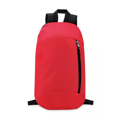 Backpack with a front pocket
